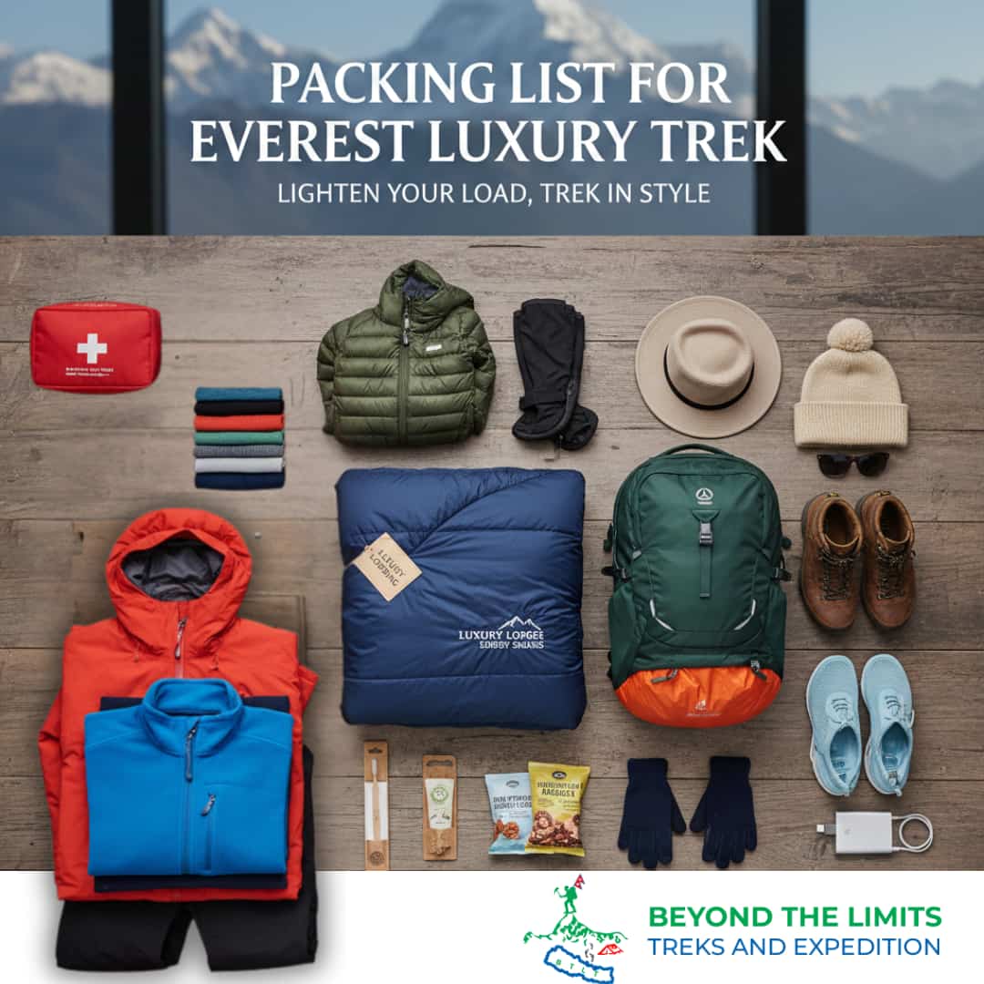 Everest Luxury Packing Lists