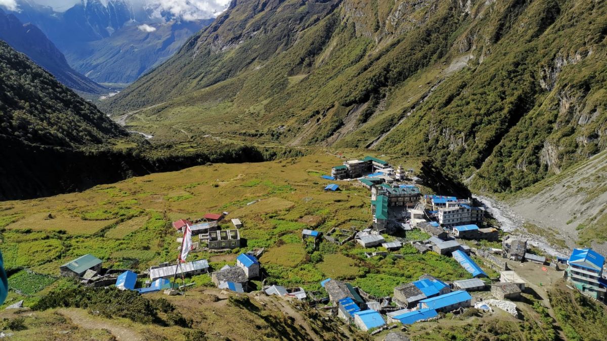 Samdo village - one of the highest settlement village in Nepal